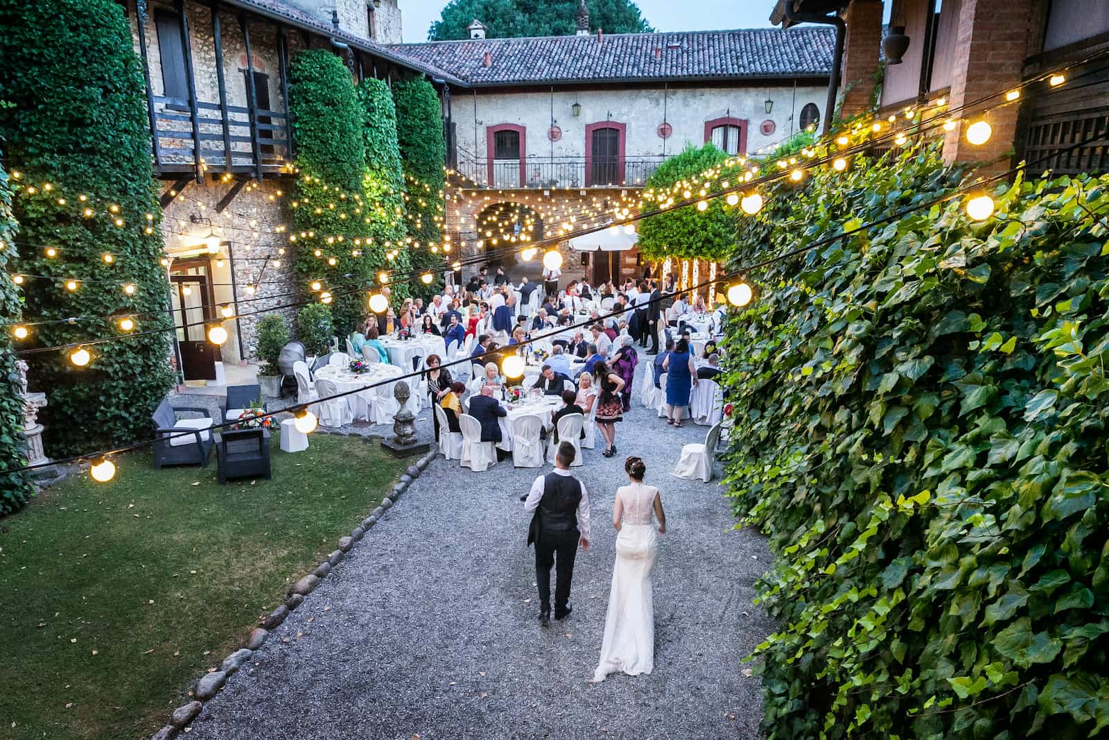The slower side of a wedding day